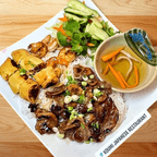 Best Grilled Pork Vermicelli with Egg Roll and Shrimp in Durham, NC